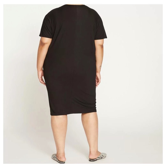 NWT Universal Standard Women's Plus Teresa Liquid Jersey V-Neck Dress Size 4X - Picture 3 of 15